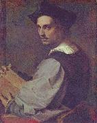 Andrea del Sarto Portrat eines jungen Mannes oil on canvas